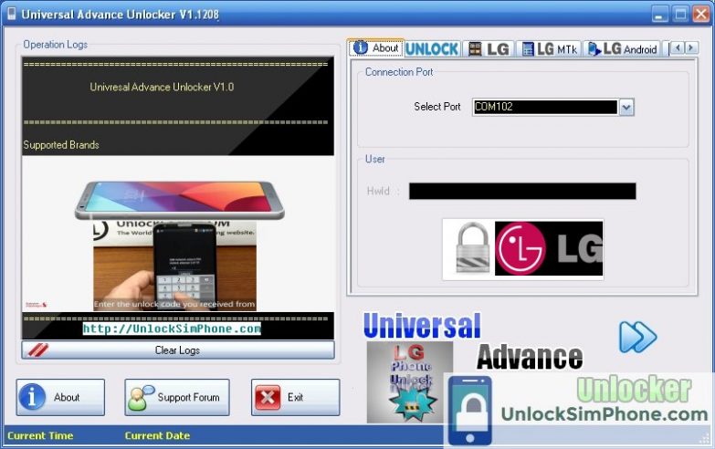 Cell phone unlock software download
